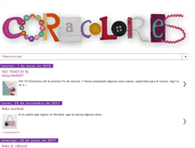 Tablet Screenshot of coracolores.blogspot.com