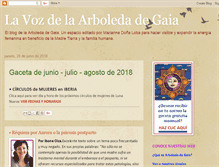 Tablet Screenshot of lavozdelaarboleda.blogspot.com