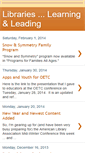 Mobile Screenshot of librarieslearnlead.blogspot.com