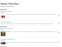 Tablet Screenshot of peytonpressplay.blogspot.com