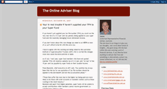 Desktop Screenshot of online-adviser.blogspot.com