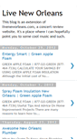 Mobile Screenshot of liveneworleans.blogspot.com