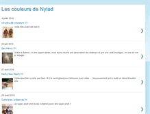 Tablet Screenshot of les-couleurs-de-nylad.blogspot.com