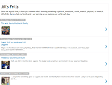 Tablet Screenshot of jillsfrills.blogspot.com