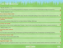 Tablet Screenshot of oakhillrobotics.blogspot.com