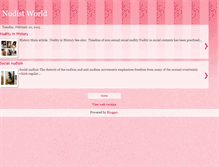 Tablet Screenshot of nudityworld.blogspot.com