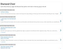 Tablet Screenshot of diamond-choir.blogspot.com