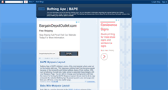 Desktop Screenshot of bathingapes.blogspot.com
