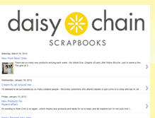 Tablet Screenshot of daisychainnambour.blogspot.com