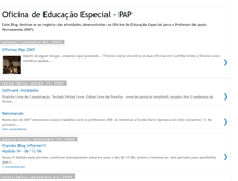 Tablet Screenshot of oficinapap.blogspot.com