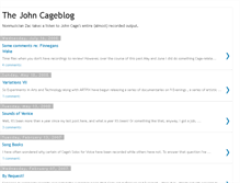 Tablet Screenshot of cageblog.blogspot.com