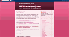 Desktop Screenshot of mommieofdrew.blogspot.com