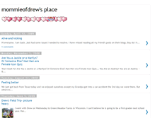Tablet Screenshot of mommieofdrew.blogspot.com