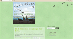 Desktop Screenshot of flockoffreedom.blogspot.com