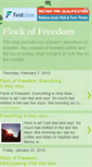 Mobile Screenshot of flockoffreedom.blogspot.com