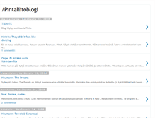 Tablet Screenshot of pintaliitoblogi.blogspot.com