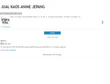 Tablet Screenshot of kaosanimejepang.blogspot.com