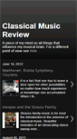Mobile Screenshot of classicalcritic.blogspot.com