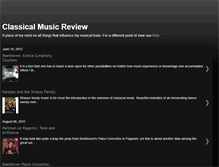 Tablet Screenshot of classicalcritic.blogspot.com