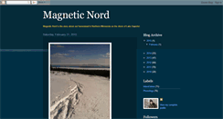 Desktop Screenshot of magneticnord.blogspot.com