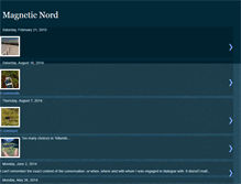 Tablet Screenshot of magneticnord.blogspot.com