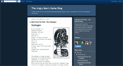 Desktop Screenshot of angrymansgameblog.blogspot.com