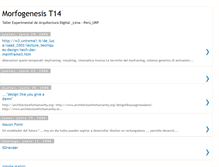 Tablet Screenshot of morfogenesis2006.blogspot.com