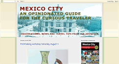 Desktop Screenshot of mexicocitydf.blogspot.com