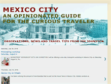 Tablet Screenshot of mexicocitydf.blogspot.com