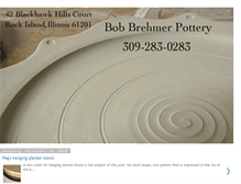 Tablet Screenshot of bobbrehmerpottery.blogspot.com