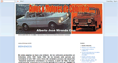 Desktop Screenshot of historycarscolombia.blogspot.com