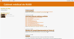 Desktop Screenshot of medecinderuss.blogspot.com