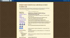 Desktop Screenshot of fabricaciondeperfumes.blogspot.com