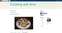 Desktop Screenshot of amy-cookingwithamy.blogspot.com