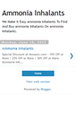 Mobile Screenshot of ammoniainhalantsz.blogspot.com
