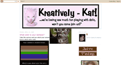 Desktop Screenshot of kreatively--kat.blogspot.com