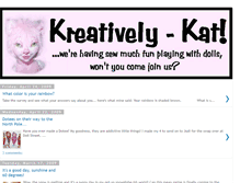 Tablet Screenshot of kreatively--kat.blogspot.com