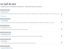 Tablet Screenshot of lemp3dujour.blogspot.com