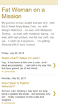 Mobile Screenshot of mission-no-fat.blogspot.com