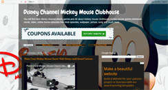 Desktop Screenshot of disneychannel-mickeymouse.blogspot.com