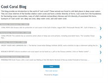 Tablet Screenshot of coolcorals.blogspot.com