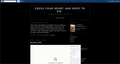 Desktop Screenshot of crossyourheartandhopetodie.blogspot.com