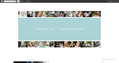 Desktop Screenshot of cooperfamily2009.blogspot.com