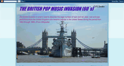 Desktop Screenshot of britishpopmusicinvasion.blogspot.com