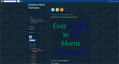 Desktop Screenshot of chalfordstickcompany.blogspot.com