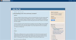 Desktop Screenshot of freepetprojects-askthevet.blogspot.com