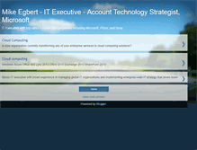 Tablet Screenshot of mikeegbert-new.blogspot.com