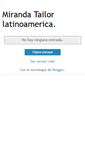 Mobile Screenshot of mirandatailorclubfanslatinoamerica.blogspot.com