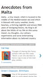 Mobile Screenshot of anecdotesfrommalta.blogspot.com