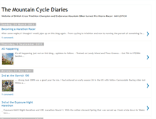 Tablet Screenshot of mountaincyclediaries.blogspot.com